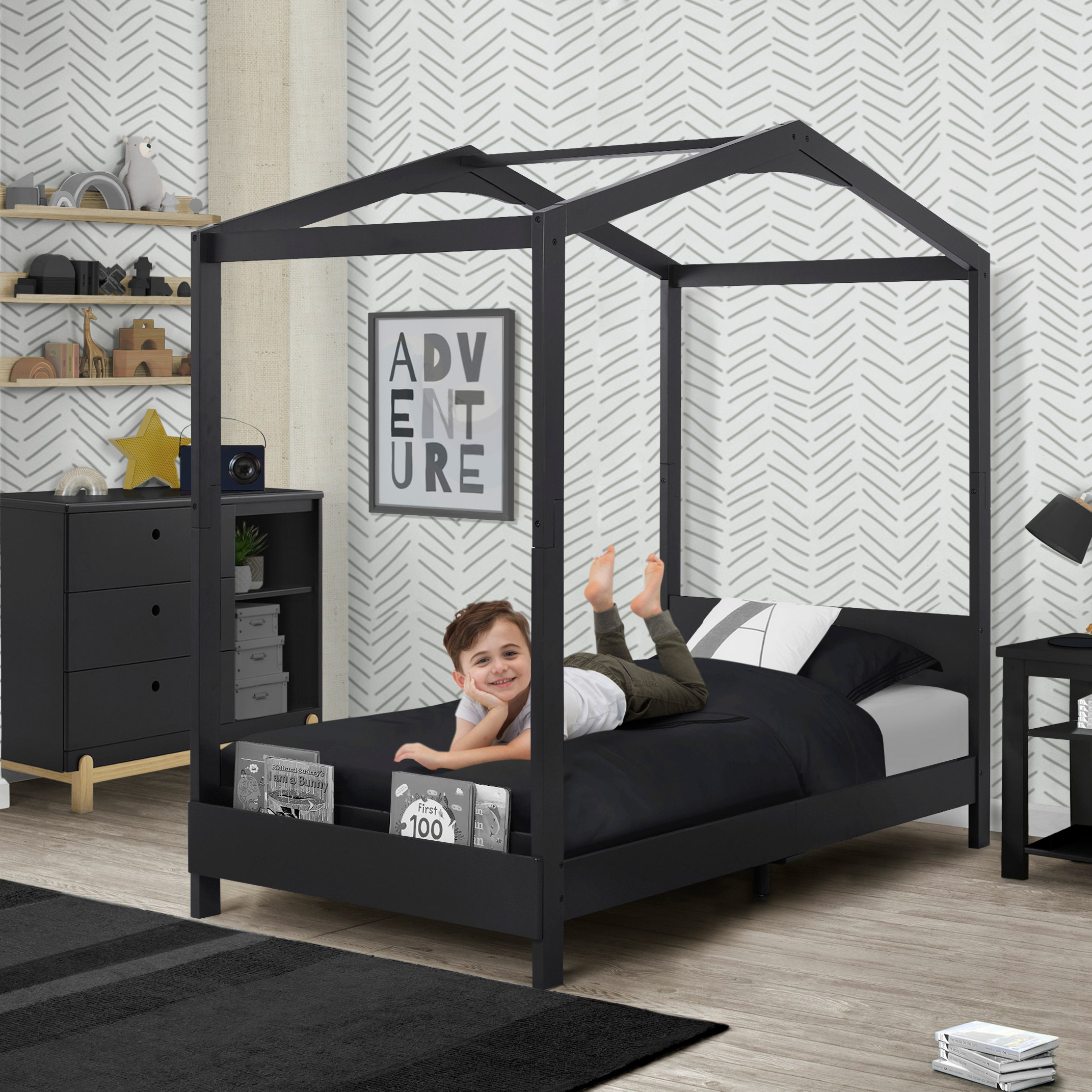Simmons Kids Juniper Twin House Bed