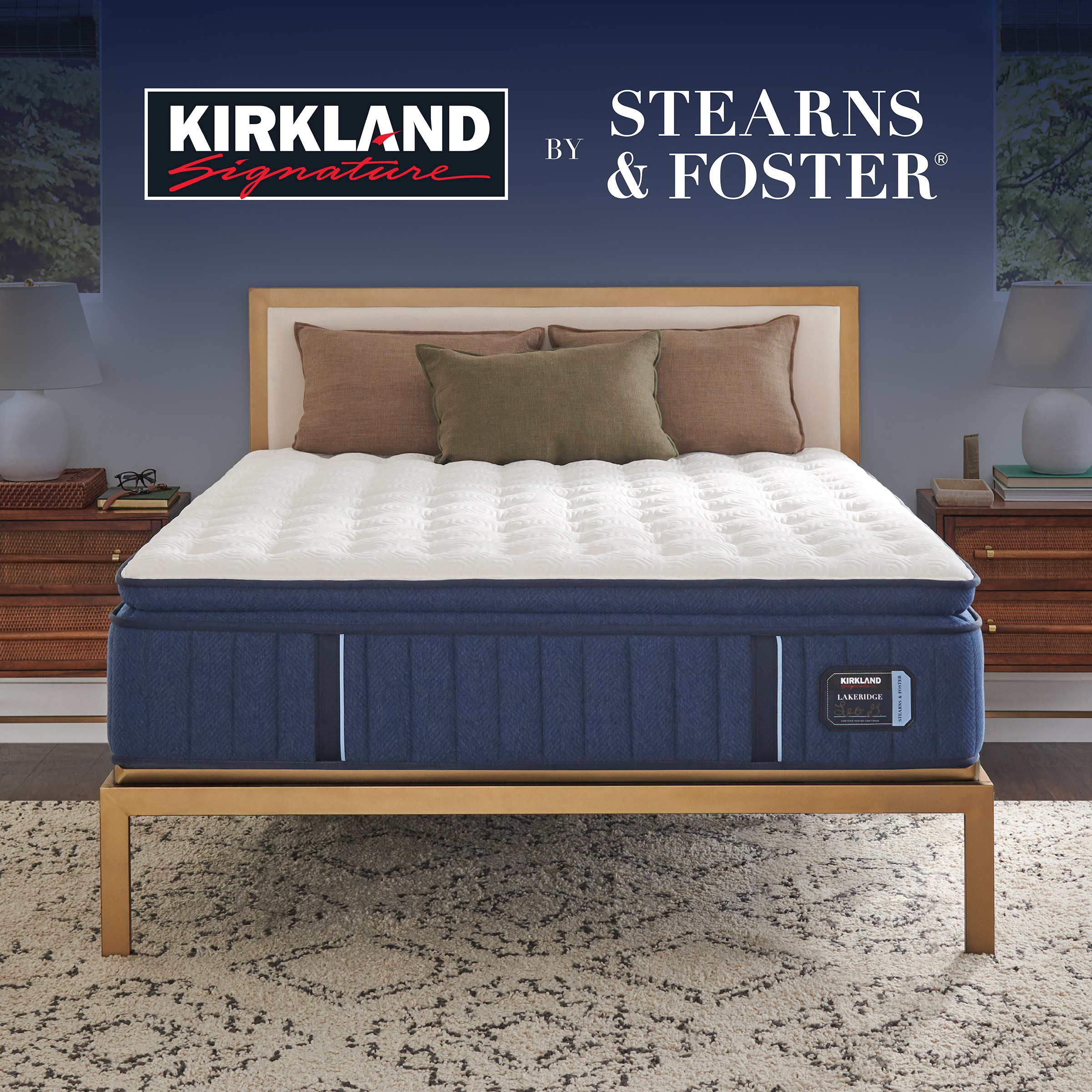 Kirkland Signature by Stearns & Foster 14.5' Pillow Top Lakeridge Mattress