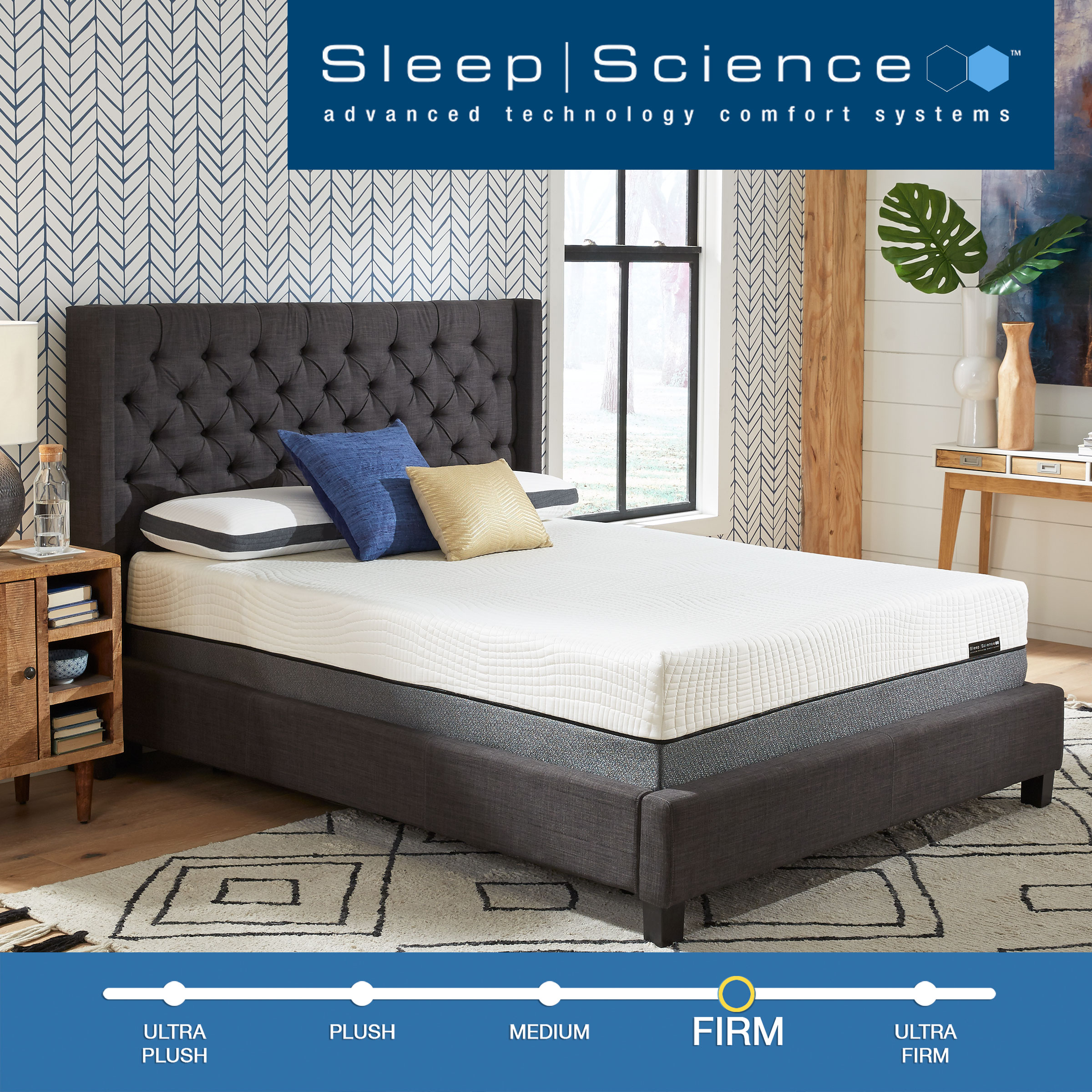 Sleep Science 13' Bamboo Cool Firm Mattress