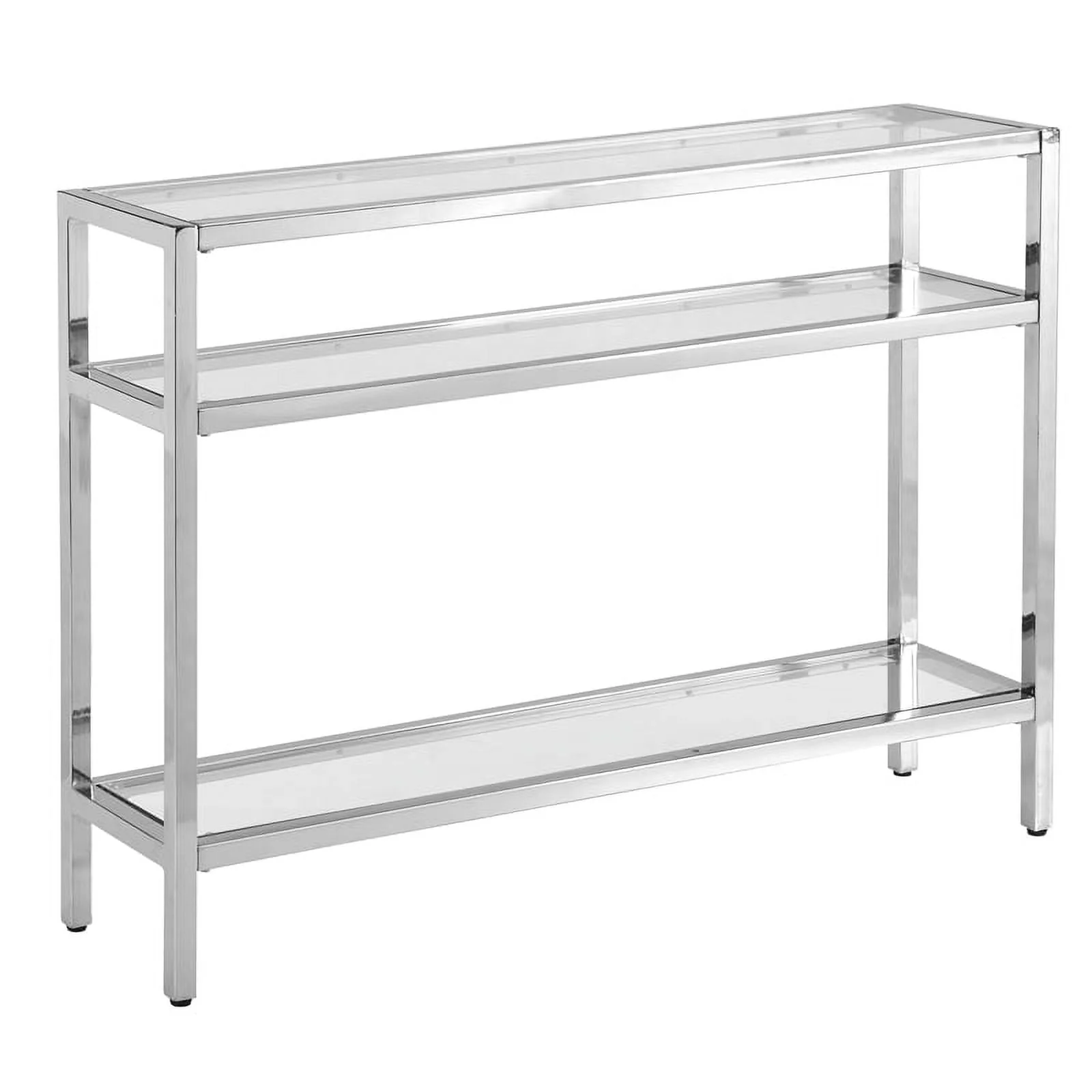 Carolina Classics Chrysalis 3 Tier Chrome Console in Chrome
