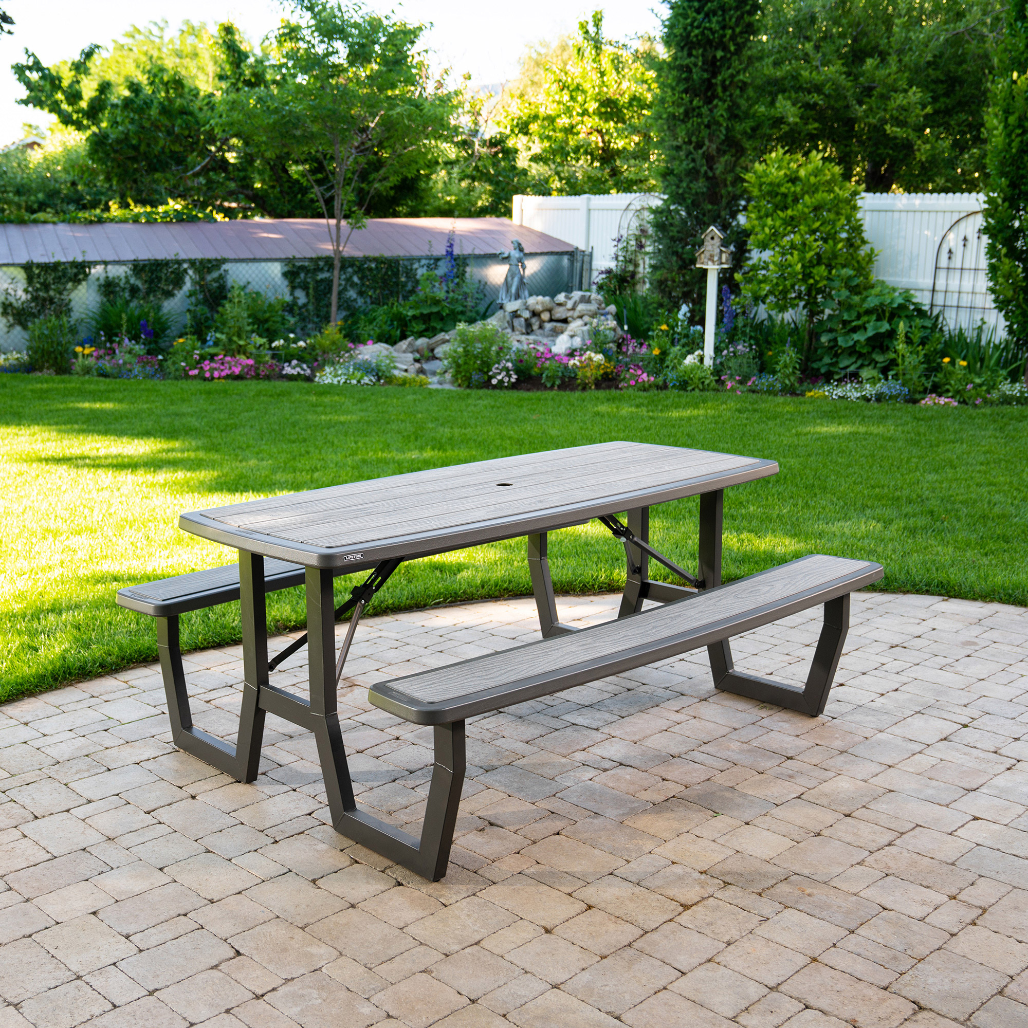 Lifetime Commercial 6 ft Folding Picnic Table
