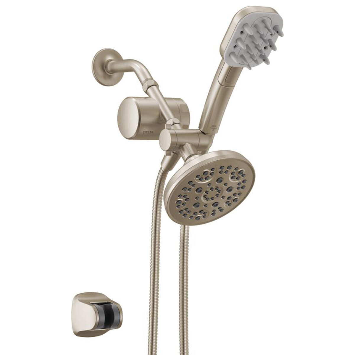 Delta Versacurl Hand Shower and Clarifi Shower Filter Bundle