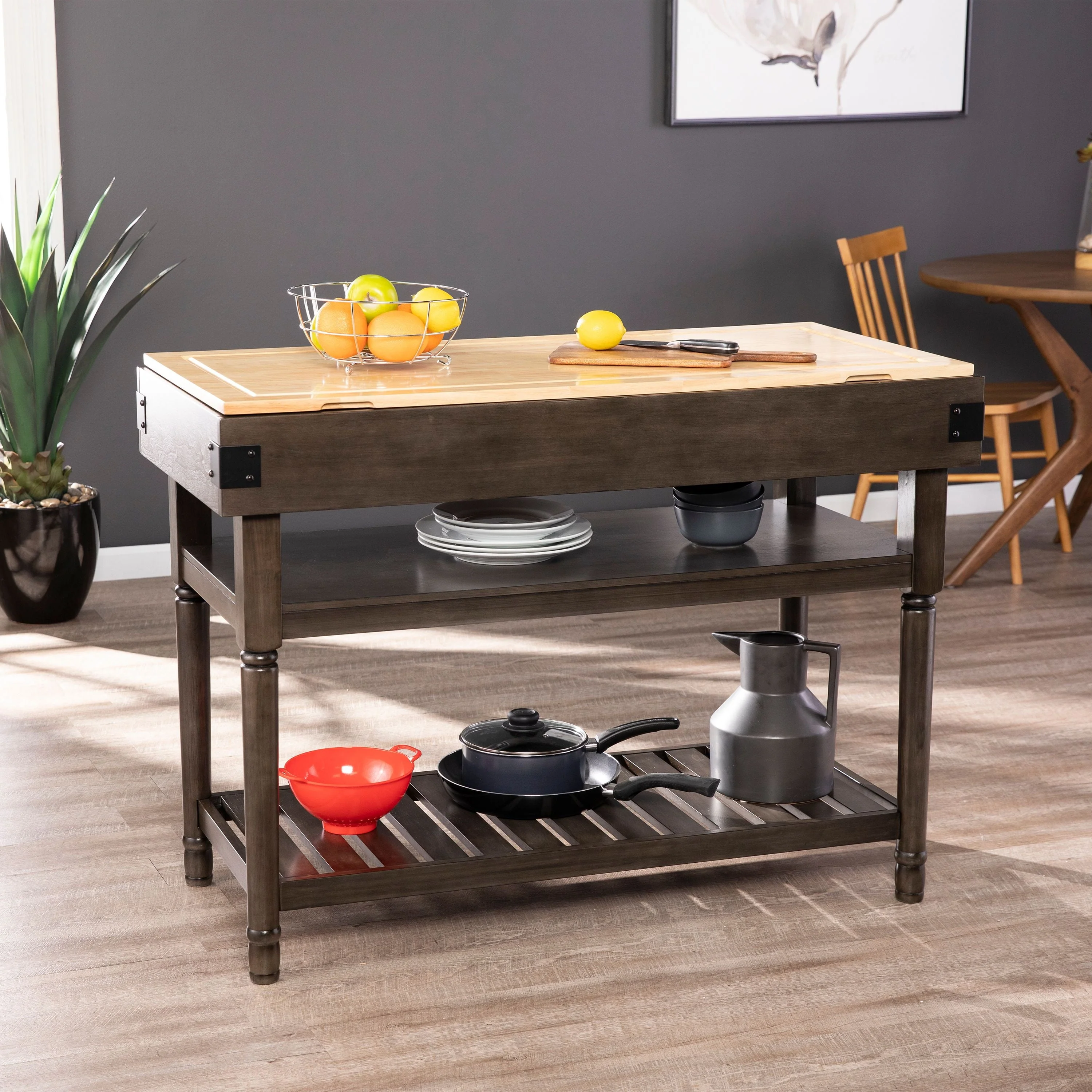 Tropman Stationary Kitchen Island