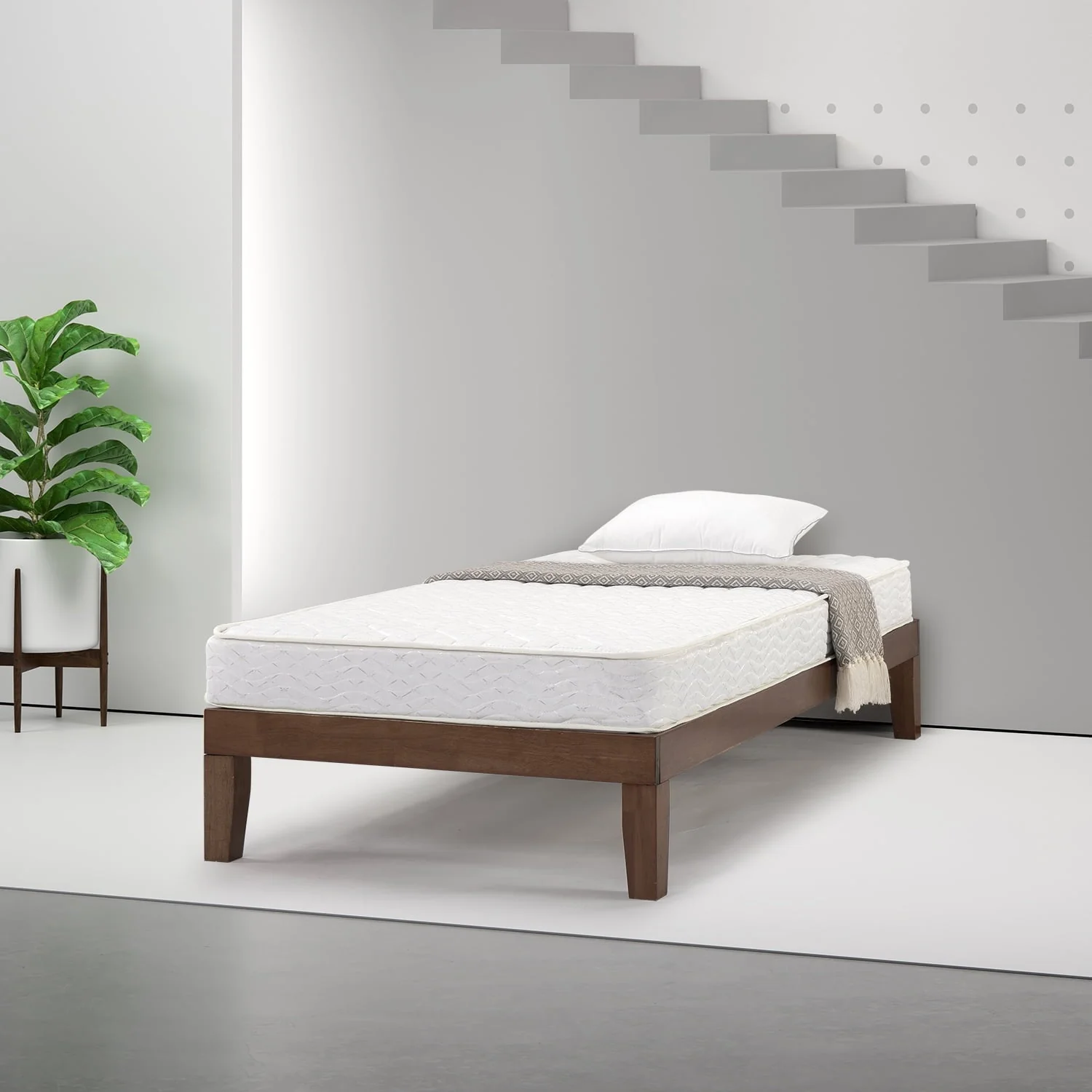 Slumber 1 By Zinus 6" Comfort Innerspring Mattress, Twin