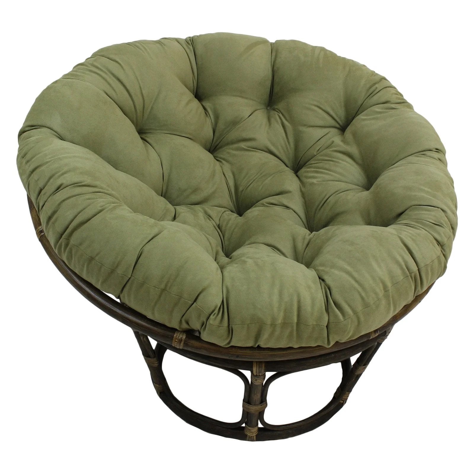 Blazing Needles Twill Solid Papasan Cushion