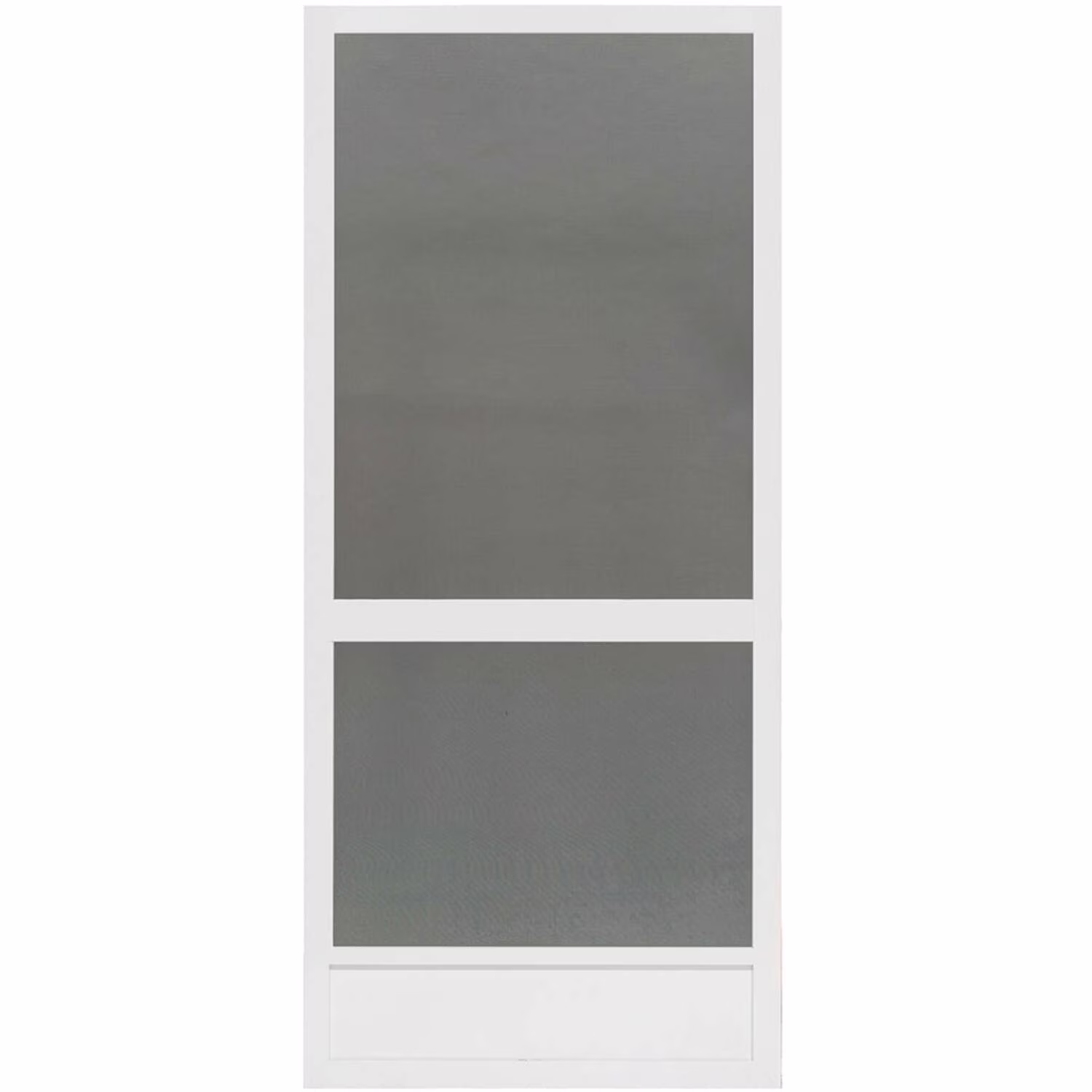 80 in. x 30 in. Canoe Creek White Aluminum Screen Door