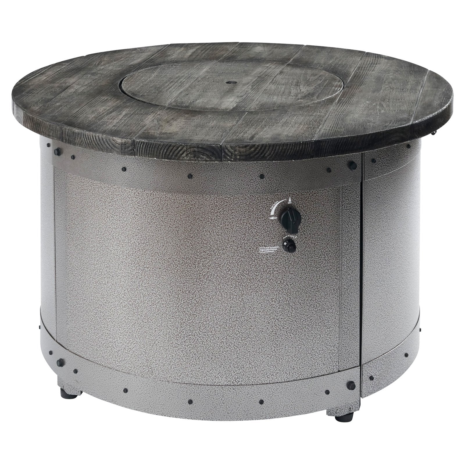 Outdoor GreatRoom Edison Round Gas Fire Pit Table