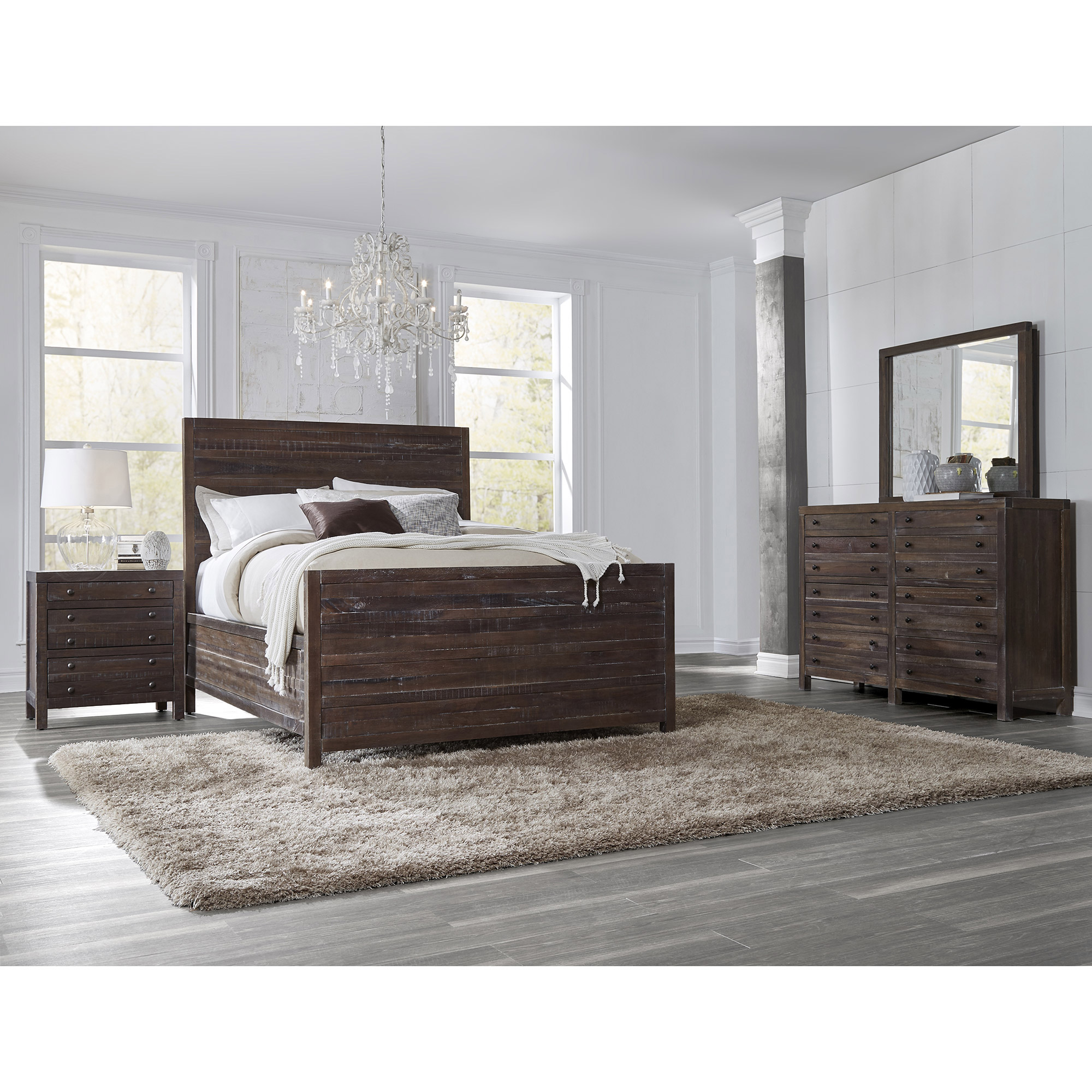 Torsten Queen Bedroom Collection in Brown