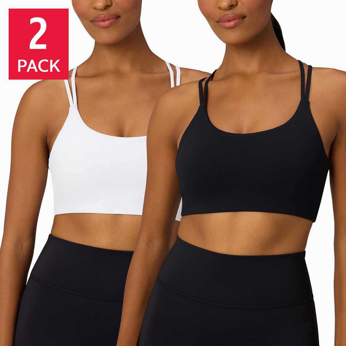Fabletics Women's Sports Bra, 2-pack