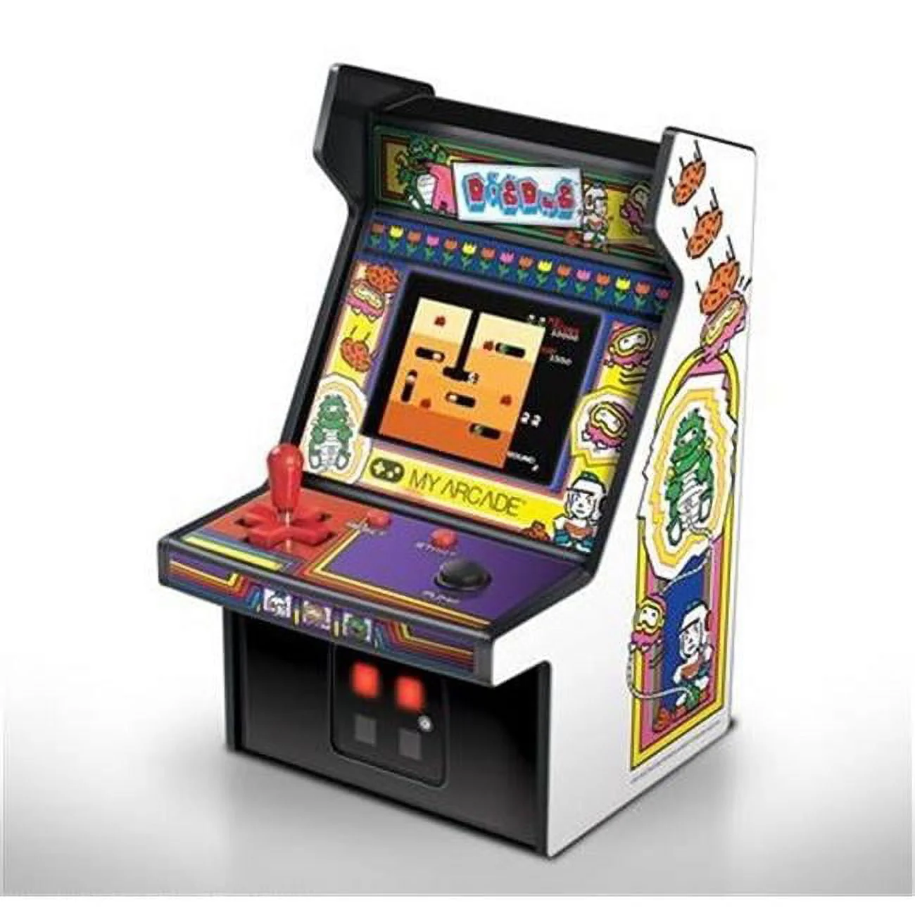 6 in. Collectible Retro Dig Dug Micro Playe